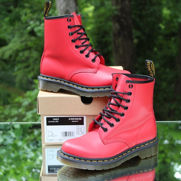 Dr. Martens 1460 Satchel Red 8 Eye Men’s Size 4